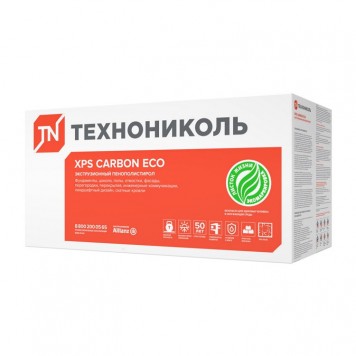 Теплоизоляция Технониколь Carbon Eco 1180x580x30 мм 13 плит в упаковке - купить оптом в Москве и Московской области